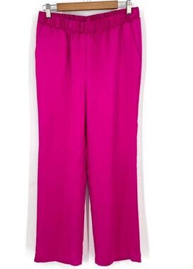 Hatch Satin Pants Pink Maternity 2 Medium